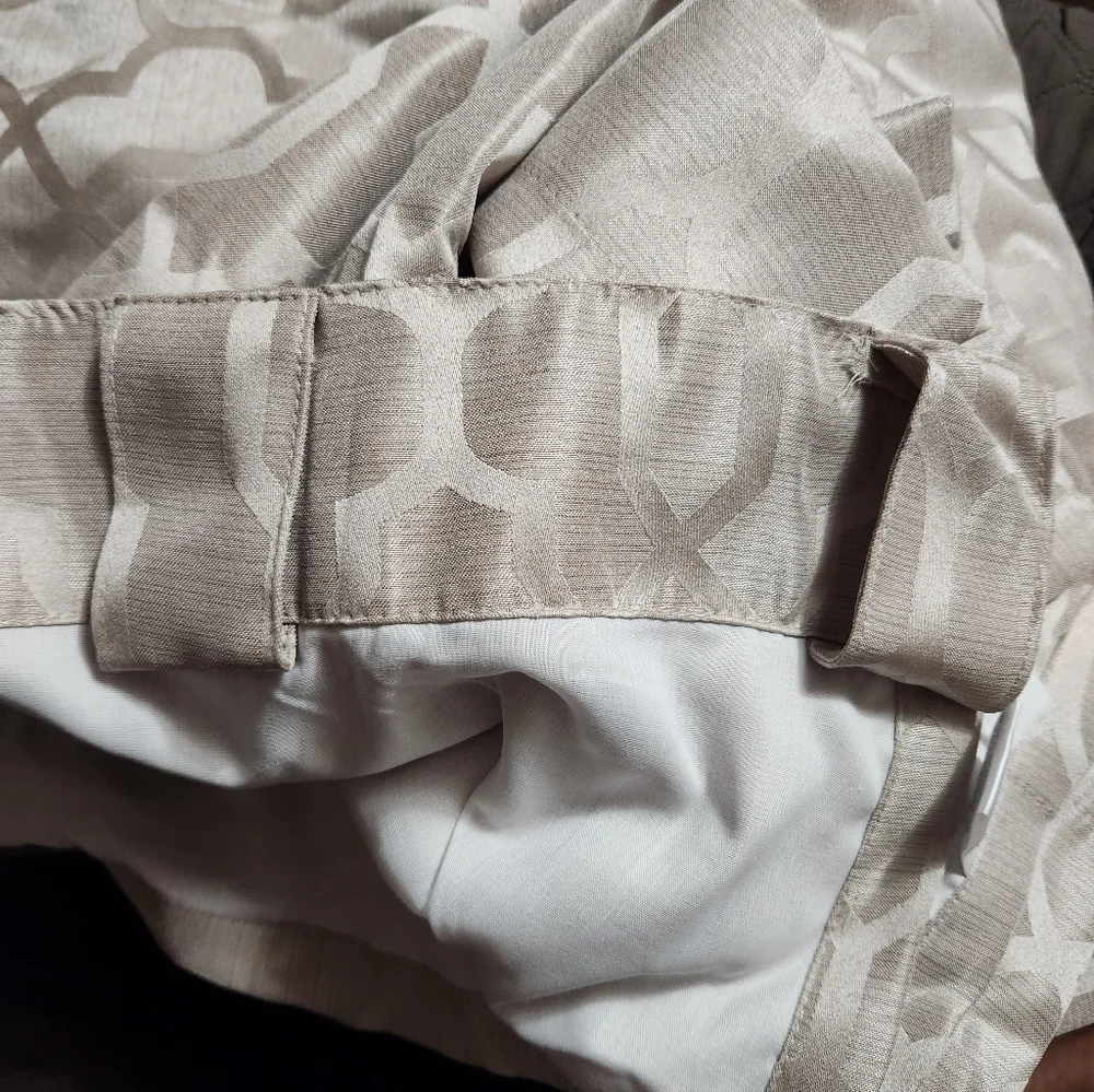 Z Gallerie Taupe Color Drapery Panels 50